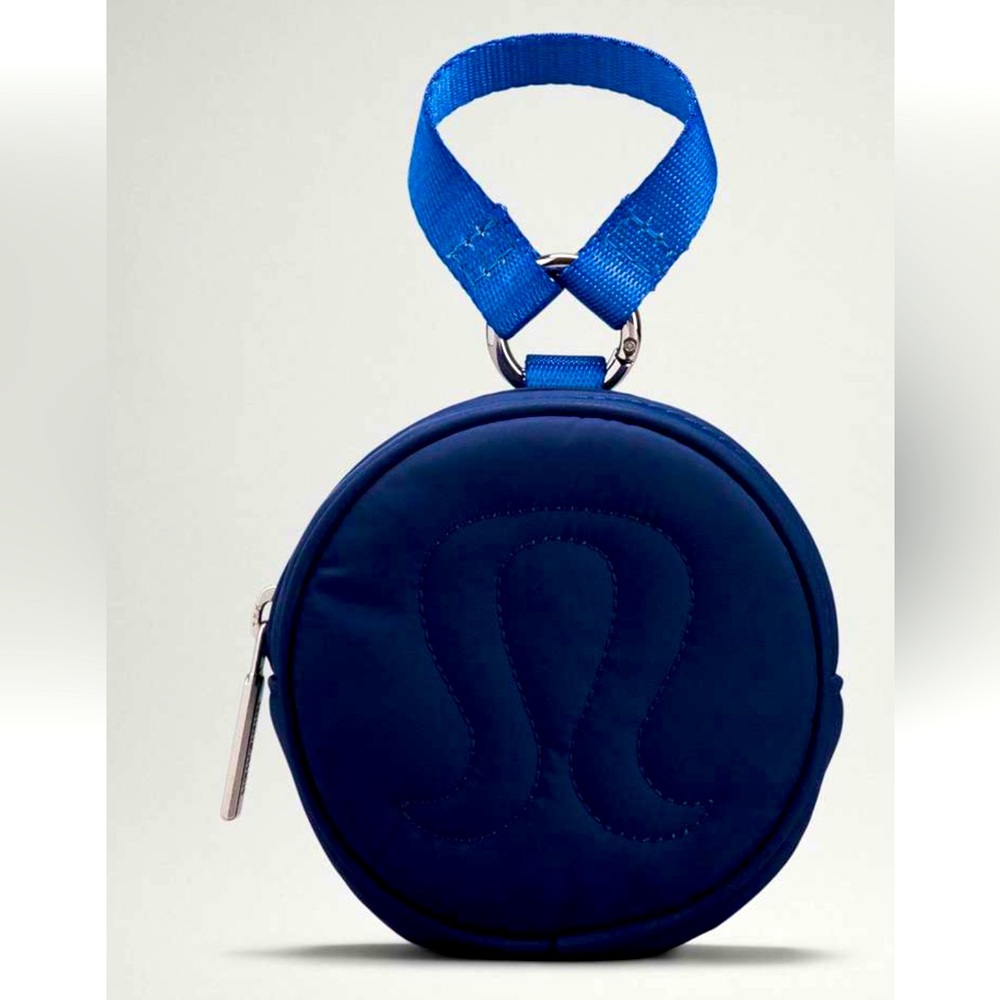 NWOT Lululemon Logo Coin Pouch in Night Sea / Emerald Ice / Blue Nile